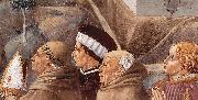 GOZZOLI, Benozzo Scenes from the Life of St Francis (detail of scene 7, south wall) gh USA oil painting artist